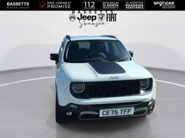 SPOTICAR Jeep Renegade 1.3 Gse T4 11.4kwh Overland Auto 4xe Euro 6 (s/s) Used Car - Suv Plug-in Hybrid White - Swansea - 1200595849_2