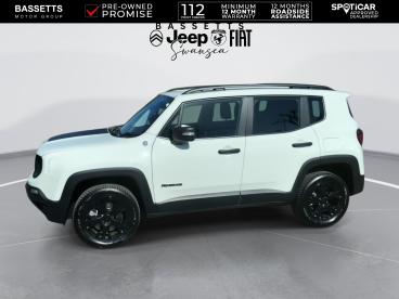 SPOTICAR Jeep Renegade 1.3 Gse T4 11.4kwh Overland Auto 4xe Euro 6 (s/s) Used Car - Suv Plug-in Hybrid White - Swansea - 1200595849_4