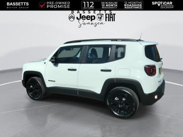 SPOTICAR Jeep Renegade 1.3 Gse T4 11.4kwh Overland Auto 4xe Euro 6 (s/s) Used Car - Suv Plug-in Hybrid White - Swansea - 1200595849_5