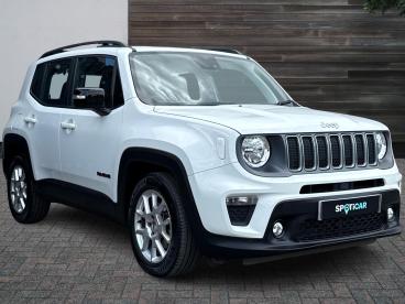 SPOTICAR Jeep Renegade 1.5 T4 E-hybrid Mhev Limited Dct Euro 6 (s/s) 5dr Used Car - Suv Hybrid White - Swindon - 1200598323_1