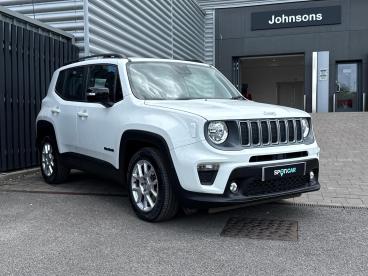 SPOTICAR Jeep Renegade 1.5 T4 E-hybrid Mhev Limited Dct Euro 6 (s/s) 5dr Used Car - Suv Hybrid White - Swindon - 1200598323_2