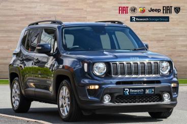SPOTICAR Jeep Renegade 1.3 Gse T4 Longitude Ddct Euro 6 (s/s) 5dr Used Car - Suv Petrol Blue - Nuneaton - 1200600119_1