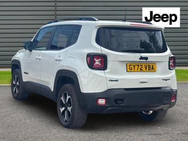 SPOTICAR Jeep Renegade 1.3 Gse T4 11.4kwh Trailhawk Auto 4xe Euro 6 (s/s) Used Car - Suv Plug-in Hybrid White - Horsham - 1200600913_3