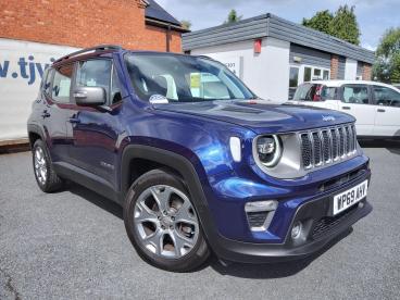 SPOTICAR Jeep Renegade 1.0 Gse T3 Limited Euro 6 (s/s) 5dr Used Car - Suv Petrol Blue - Telford - 1200606638_1