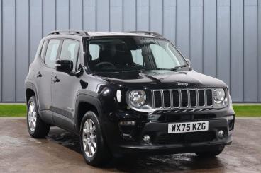 SPOTICAR Jeep Renegade 1.3 Gse T4 11.4kwh Limited Auto 4xe Euro 6 (s/s) 5 Used Car - Suv Plug-in Hybrid Black - Weston-super-mare - 1200612574_1