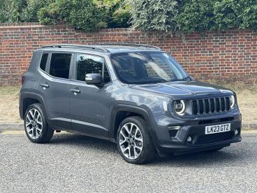SPOTICAR Jeep Renegade 1.3 Gse T4 11.4kwh S Auto 4xe Euro 6 (s/s) 5dr Used Car - Suv Plug-in Hybrid Grey - Hemel Hempstead - 600613286_1