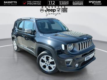SPOTICAR Jeep Renegade 2.0 Multijetii Limited 4wd Euro 6 (s/s) 5dr Used Car - Suv Diesel Black - Swansea - 1200613870_1