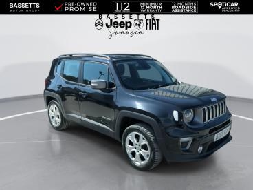 SPOTICAR Jeep Renegade 2.0 Multijetii Limited 4wd Euro 6 (s/s) 5dr Used Car - Suv Diesel Black - Swansea - 1200613870_2