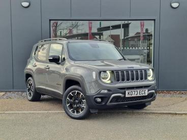 SPOTICAR Jeep Renegade 1.3 Gse T4 11.4kwh Upland Auto 4xe Euro 6 (s/s) 5d Used Car - Suv Plug-in Hybrid Grey - Norwich - 1200614958_1