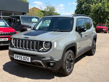 SPOTICAR Jeep Renegade 1.3 Gse T4 11.4kwh Upland Auto 4xe Euro 6 (s/s) 5d Used Car - Suv Plug-in Hybrid Grey - Leicester - 1200616229_3