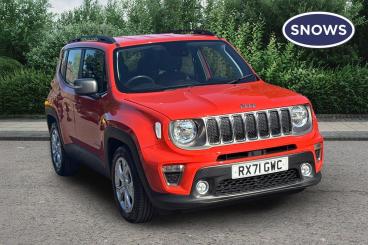 SPOTICAR Jeep Renegade 1.3 Gse T4 Limited Ddct Euro 6 (s/s) 5dr Used Car - Suv Petrol Orange - Southampton - 1200623517_1