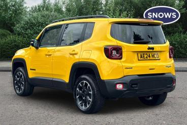SPOTICAR Jeep Renegade 1.3 Gse T4 11.4kwh Trailhawk Auto 4xe Euro 6 (s/s) Used Car - Suv Plug-in Hybrid Yellow - Southampton - 1200631773_3