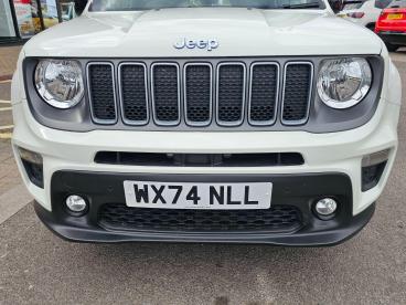 SPOTICAR Jeep Renegade 1.3 Gse T4 11.4kwh Limited Auto 4xe Euro 6 (s/s) 5 Used Car - Suv Plug-in Hybrid White - Cheltenham - 1200634347_5