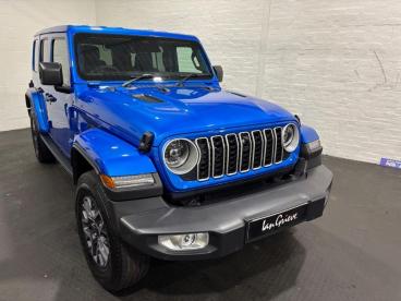 SPOTICAR Jeep Wrangler 2.0 Gme Sahara Auto 4wd Euro 6 (s/s) 4dr Used Car - Suv Petrol Blue - Falkirk - 1200536919_1
