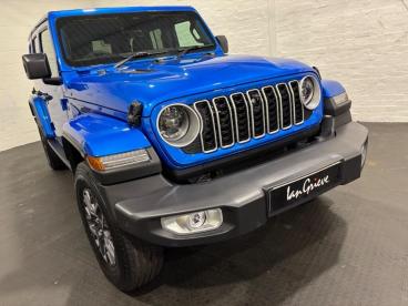 SPOTICAR Jeep Wrangler 2.0 Gme Sahara Auto 4wd Euro 6 (s/s) 4dr Used Car - Suv Petrol Blue - Falkirk - 1200536919_2