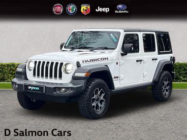 SPOTICAR Jeep Wrangler 2.0 Gme Rubicon Auto 4wd Euro 6 (s/s) 4dr Used Car - Suv Petrol White - Colchester - 1200552617_4