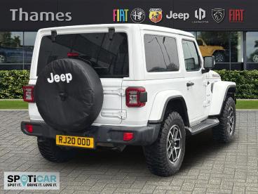 SPOTICAR Jeep Wrangler 2.0 Gme Sahara Auto 4wd Euro 6 (s/s) 2dr Used Car - Suv Petrol White - Slough - 600554665_3