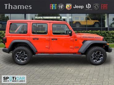 SPOTICAR Jeep Wrangler 2.0 Gme Rubicon Auto 4wd Euro 6 (s/s) 4dr Used Car - Suv Petrol Orange - Slough - 600555863_2