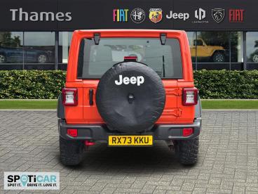 SPOTICAR Jeep Wrangler 2.0 Gme Rubicon Auto 4wd Euro 6 (s/s) 4dr Used Car - Suv Petrol Orange - Slough - 600555863_5