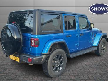 SPOTICAR Jeep Wrangler 2.0 Gme Overland Auto 4wd Euro 6 (s/s) 4dr Used Car - Suv Petrol Blue - Southampton - 1200559280_4