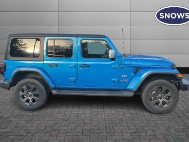 SPOTICAR Jeep Wrangler 2.0 Gme Overland Auto 4wd Euro 6 (s/s) 4dr Used Car - Suv Petrol Blue - Southampton - 1200559280_5