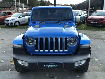 SPOTICAR Jeep Wrangler 2.0 Gme Overland Auto 4wd Euro 6 (s/s) 4dr Used Car - Suv Petrol Blue - Swansea - 1200561281_2