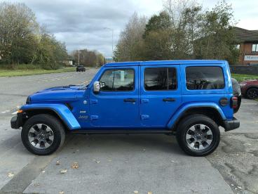 SPOTICAR Jeep Wrangler 2.0 Gme Overland Auto 4wd Euro 6 (s/s) 4dr Used Car - Suv Petrol Blue - Swansea - 1200561281_4
