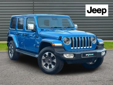 SPOTICAR Jeep Wrangler 2.0 Gme Overland Auto 4wd Euro 6 (s/s) 4dr Used Car - Suv Petrol Blue - Horsham - 1200565356_1