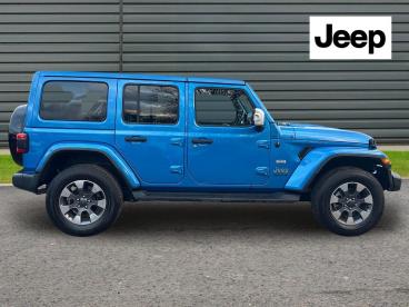 SPOTICAR Jeep Wrangler 2.0 Gme Overland Auto 4wd Euro 6 (s/s) 4dr Used Car - Suv Petrol Blue - Horsham - 1200565356_4