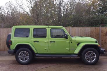 SPOTICAR Jeep Wrangler 2.0 Gme Sahara Auto 4wd Euro 6 (s/s) 4dr Used Car - Suv Petrol Green - St Leonards On Sea - 1200567556_3
