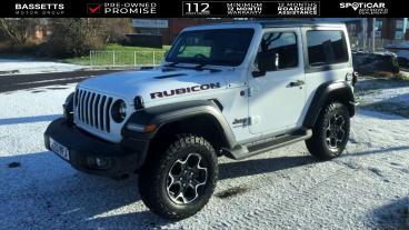 SPOTICAR Jeep Wrangler 2.0 Gme Rubicon Auto 4wd Euro 6 (s/s) 2dr Used Car - Suv Petrol White - Swansea - 1200569454_5