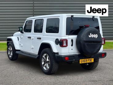 SPOTICAR Jeep Wrangler 2.0 Gme Sahara Auto 4wd Euro 6 (s/s) 4dr Used Car - Suv Petrol White - Horsham - 1200575602_3