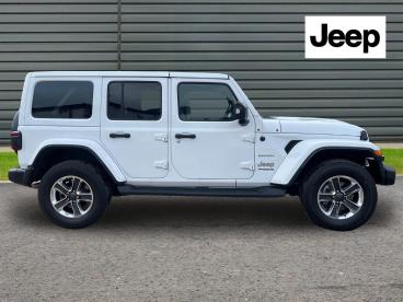 SPOTICAR Jeep Wrangler 2.0 Gme Sahara Auto 4wd Euro 6 (s/s) 4dr Used Car - Suv Petrol White - Horsham - 1200575602_4