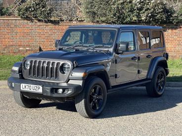 SPOTICAR Jeep Wrangler 2.0 Gme Night Eagle Auto 4wd Euro 6 (s/s) 4dr Used Car - Suv Petrol Grey - Hemel Hempstead - 600589042_3