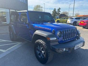 SPOTICAR Jeep Wrangler 2.0 Gme Rubicon Auto 4wd Euro 6 (s/s) 4dr Used Car - Suv Petrol Blue - Cheltenham - 1200590390_1
