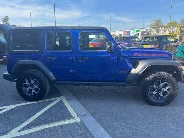 SPOTICAR Jeep Wrangler 2.0 Gme Rubicon Auto 4wd Euro 6 (s/s) 4dr Used Car - Suv Petrol Blue - Cheltenham - 1200590390_2