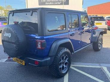 SPOTICAR Jeep Wrangler 2.0 Gme Rubicon Auto 4wd Euro 6 (s/s) 4dr Used Car - Suv Petrol Blue - Cheltenham - 1200590390_3