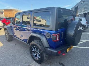 SPOTICAR Jeep Wrangler 2.0 Gme Rubicon Auto 4wd Euro 6 (s/s) 4dr Used Car - Suv Petrol Blue - Cheltenham - 1200590390_5