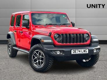 SPOTICAR Jeep Wrangler 2.0 Gme Rubicon Auto 4wd Euro 6 (s/s) 4dr Used Car - Suv Petrol Red - Kidlington - 1200592650_1