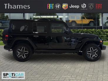 SPOTICAR Jeep Wrangler 2.0 Gme Sahara Auto 4wd Euro 6 (s/s) 4dr Used Car - Suv Petrol Black - Slough - 600594949_2