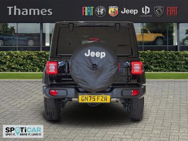 SPOTICAR Jeep Wrangler 2.0 Gme Sahara Auto 4wd Euro 6 (s/s) 4dr Used Car - Suv Petrol Black - Slough - 600594949_5