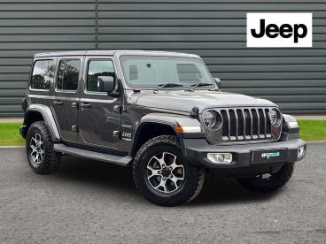 SPOTICAR Jeep Wrangler 2.0 Gme Sahara Auto 4wd Euro 6 (s/s) 4dr Used Car - Suv Petrol Grey - Horsham - 1200604664_1