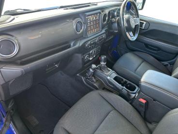 SPOTICAR Jeep Wrangler 2.0 Gme Sahara Auto 4wd Euro 6 (s/s) 2dr Used Car - Suv Petrol Blue - Horsham - 1200606898_2