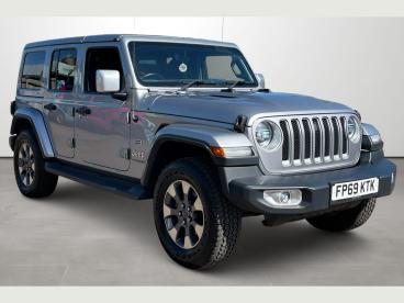 SPOTICAR Jeep Wrangler 2.0 Gme Overland Auto 4wd Euro 6 (s/s) 4dr Used Car - Suv Petrol Grey - Uckfield - 1200608554_1