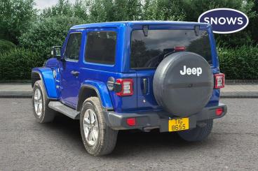 SPOTICAR Jeep Wrangler 2.0 Gme Sahara Auto 4wd Euro 6 (s/s) 2dr Used Car - Suv Petrol Blue - Southampton - 1200608741_3