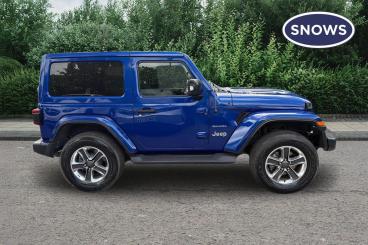 SPOTICAR Jeep Wrangler 2.0 Gme Sahara Auto 4wd Euro 6 (s/s) 2dr Used Car - Suv Petrol Blue - Southampton - 1200608741_4