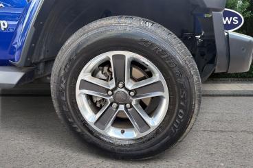 SPOTICAR Jeep Wrangler 2.0 Gme Sahara Auto 4wd Euro 6 (s/s) 2dr Used Car - Suv Petrol Blue - Southampton - 1200608741_5