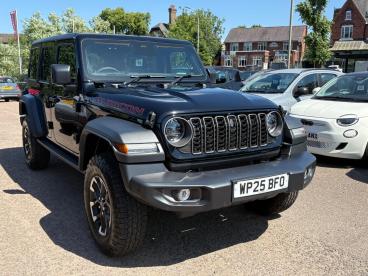 SPOTICAR Jeep Wrangler 2.0 Gme Rubicon Auto 4wd Euro 6 (s/s) 4dr Used Car - Suv Petrol Black - Leicester - 1200613906_1