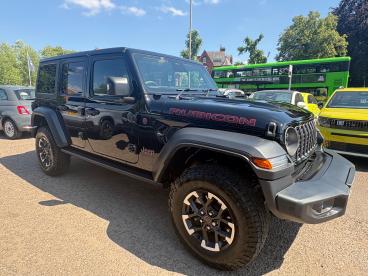 SPOTICAR Jeep Wrangler 2.0 Gme Rubicon Auto 4wd Euro 6 (s/s) 4dr Used Car - Suv Petrol Black - Leicester - 1200613906_2