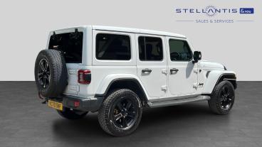 SPOTICAR Jeep Wrangler 2.0 Gme Night Eagle Auto 4wd Euro 6 (s/s) 4dr Used Car - Suv Petrol White - Stockport - 1200619508_3